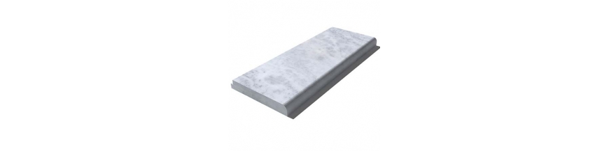 Overflow pool coping stones